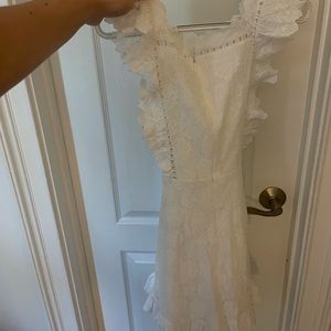 NWT White Selfie Leslie Dress